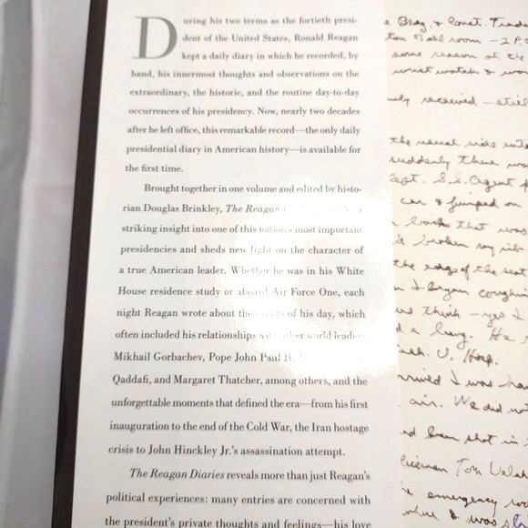 "The Reagan Diaries: Ronald Reagan" Edited by Douglas Brinkley, Hardback - Picture 5 of 6